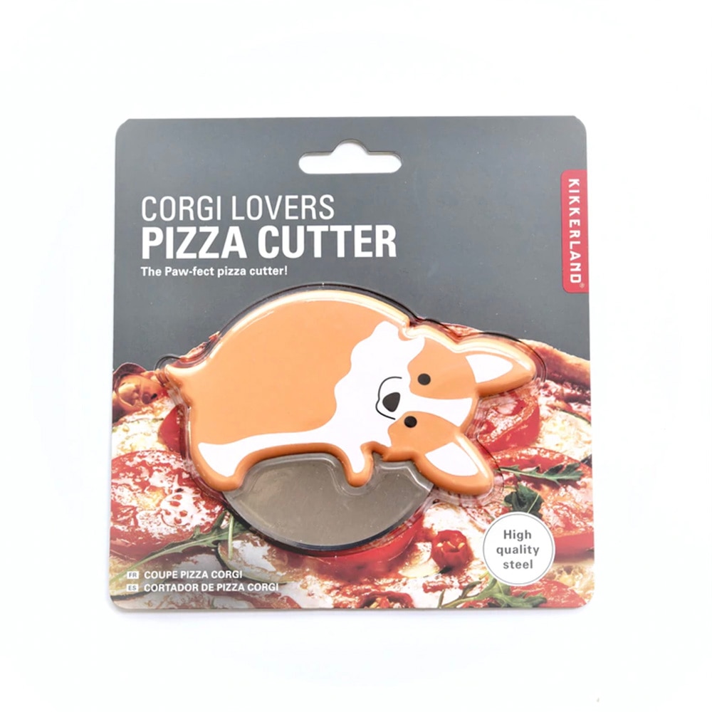 Kikkerland, Kitchen Accessories, Gifts, Corgi Lovers, Pizza Cutter, 591262